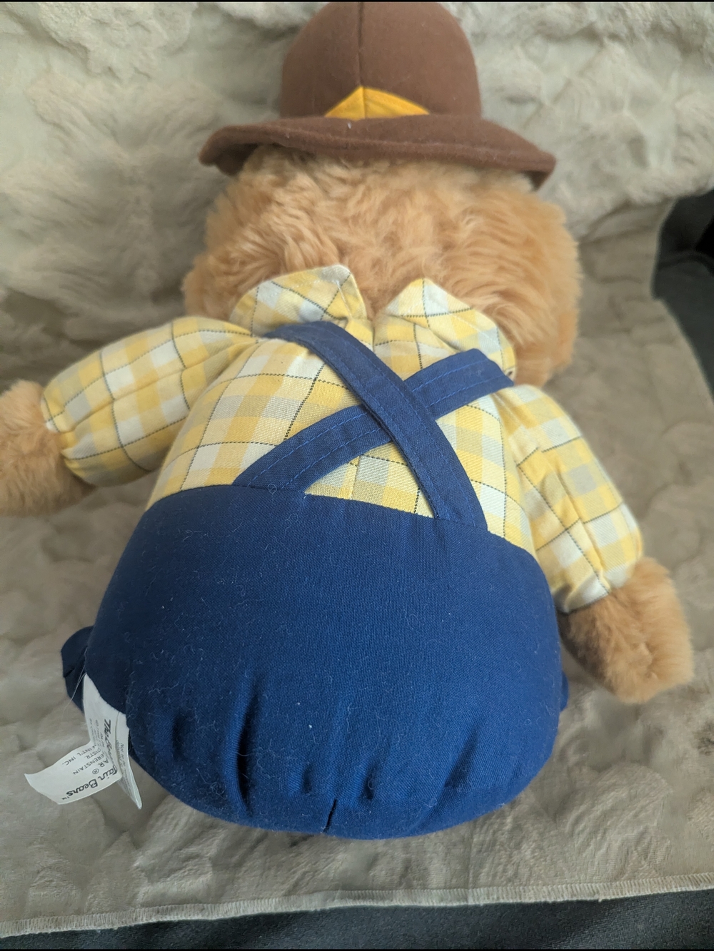 Vintage 1998 Berenstain Bears Papa Bear 18" Plush Stuffed Animal Chosun - Picture 6 of 10